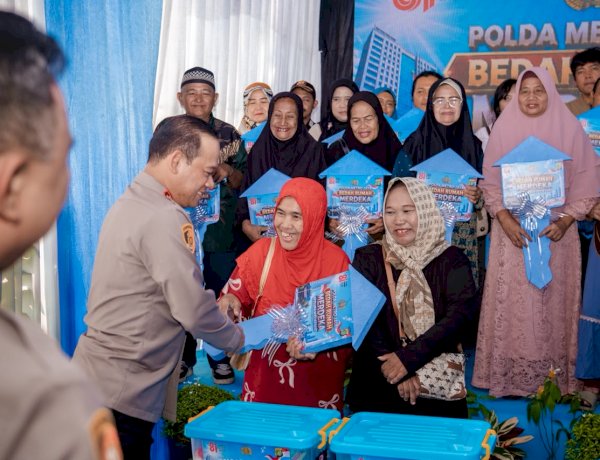 Wujudkan Program Presiden, Polda Metro Jaya Resmikan 35 Rumah Layak Huni